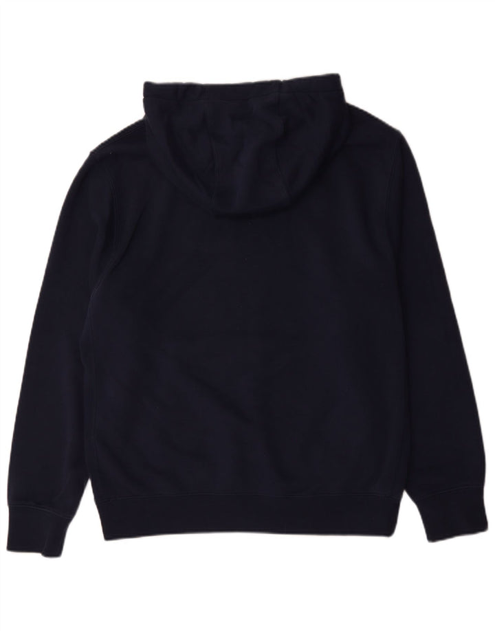 Nike Hombre Sudadera con capucha Jumper Medium Azul Marino Algodón