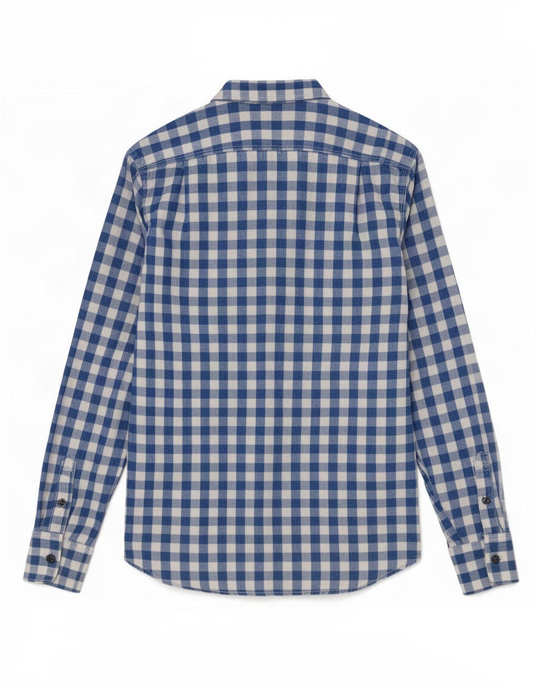 Superdry Camisa De Algodón A Cuadros Azul Grande Para Hombre