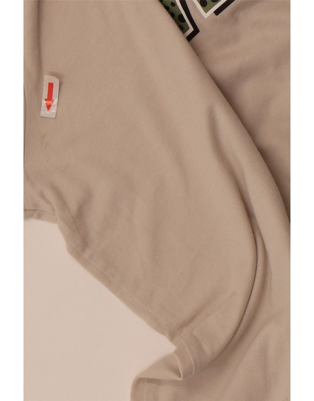 Nike Camiseta gráfica para hombre Top 2XL Algodón beige