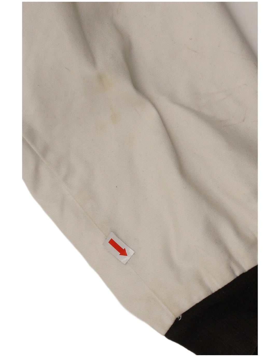 Adidas Chaqueta universitaria gráfica para hombre UK 38 Medium Black Colourblock Cotton