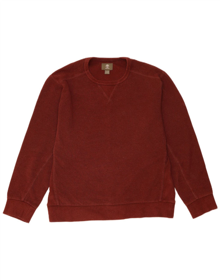 TIMBERLAND Sudadera Regular Fit Hombre XL Rojo Algodón