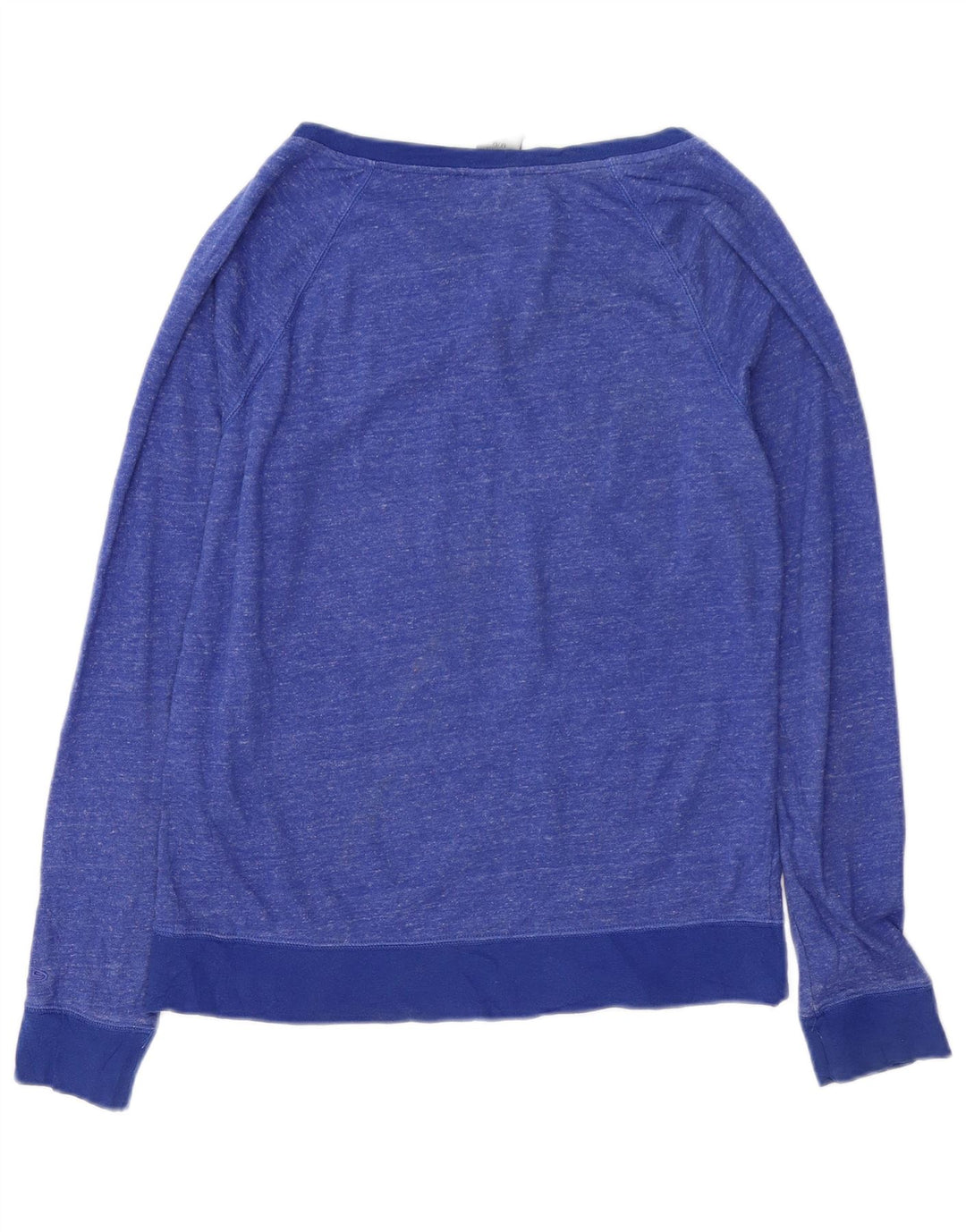 CHAMPION Sudadera para mujer Jumper UK 14 Algodón moteado azul medio