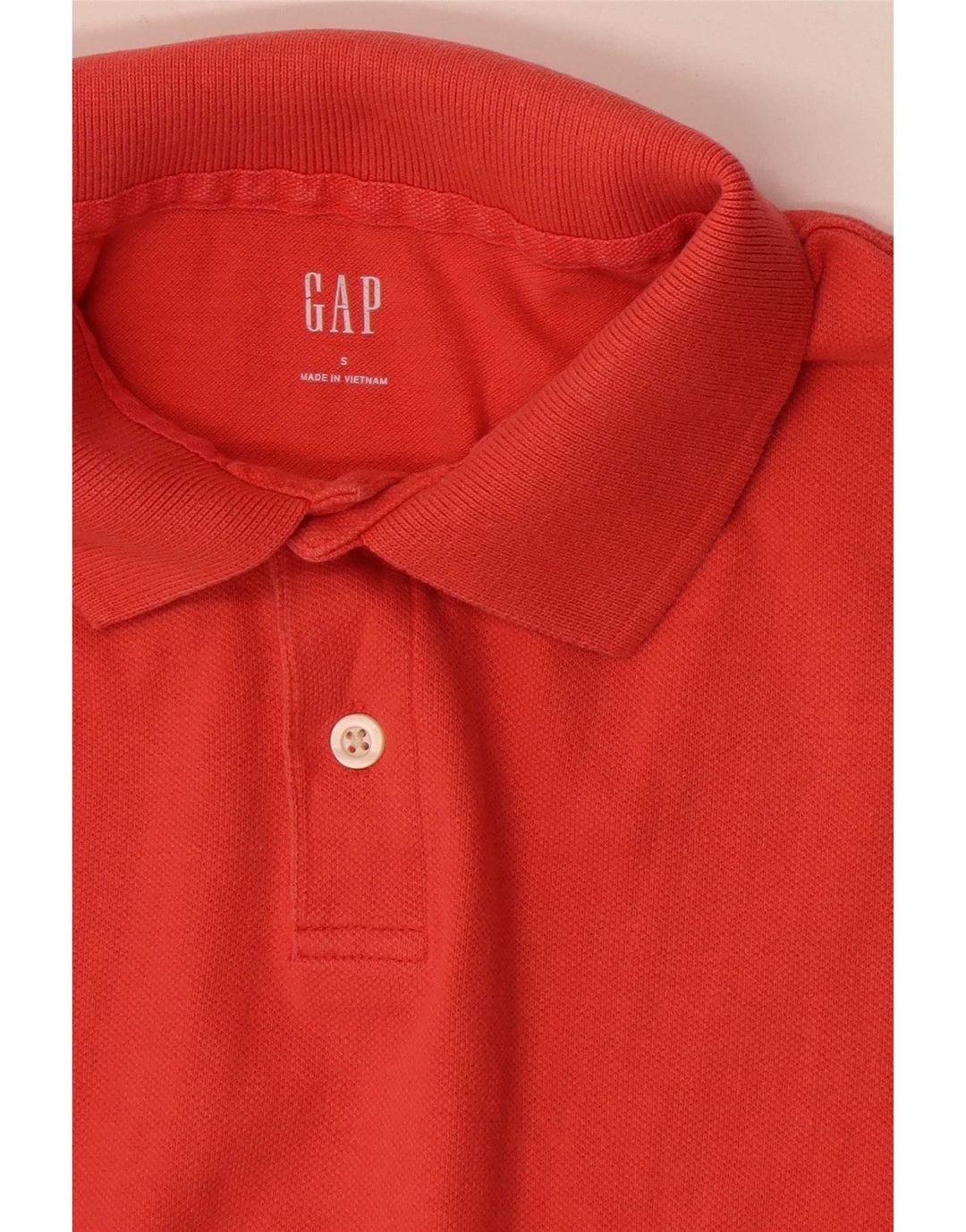 Polo Gap Hombre Pequeño Rojo