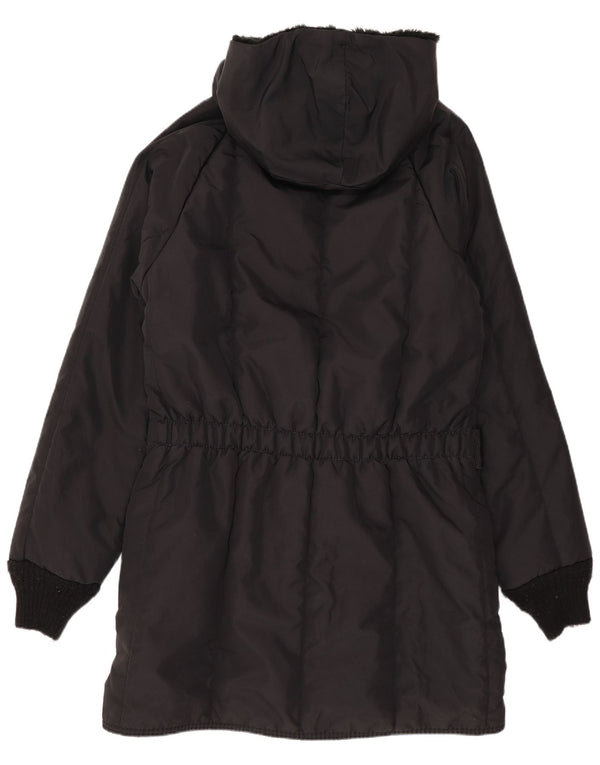 Refrigiwear Abrigo acolchado con capucha Cruzcampo para mujer UK 10 Small Black Nylon