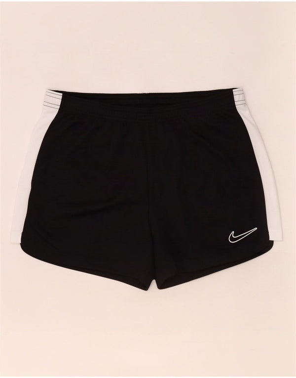 Pantalones cortos deportivos Nike Dri Fit para hombre Poliéster color block negro mediano