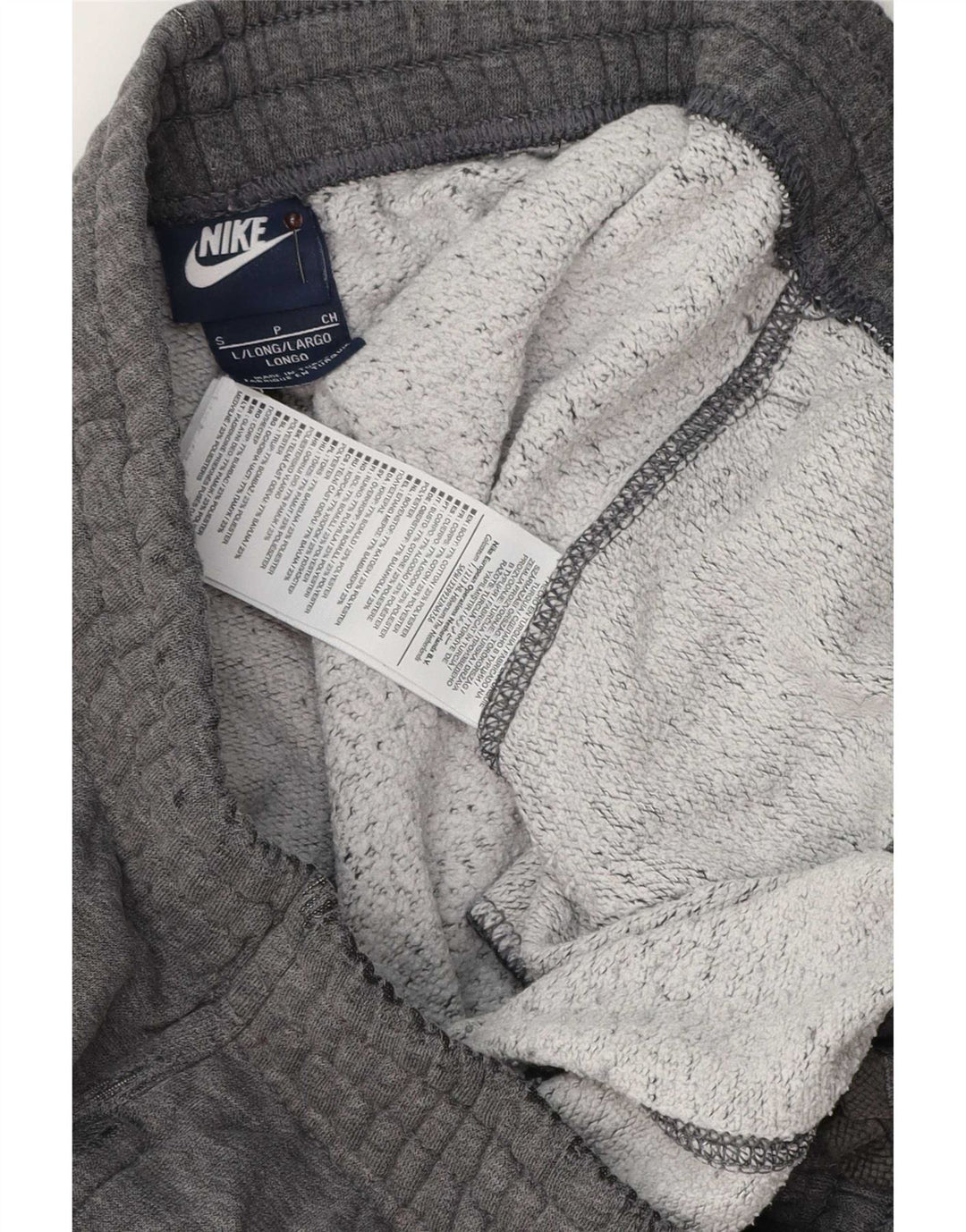 Nike Pantalones de Chándal para Hombre Joggers Small Gris Algodón