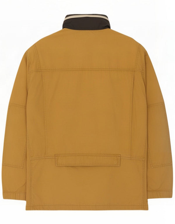 Murphy & Nye Chaqueta utilitaria con capucha para hombre UK 40 Grande Algodón beige