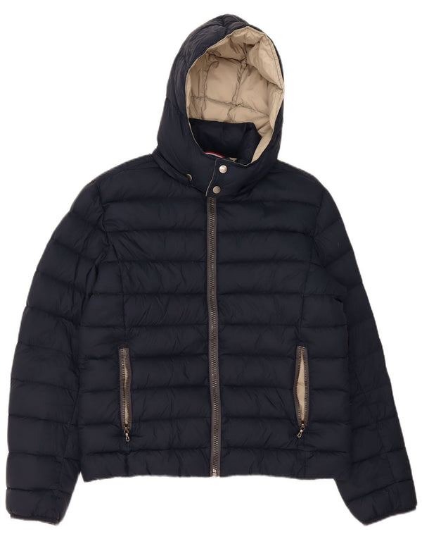 Colmar Hombre Chaqueta Acolchada Con Capucha IT 48 Medium Azul Marino