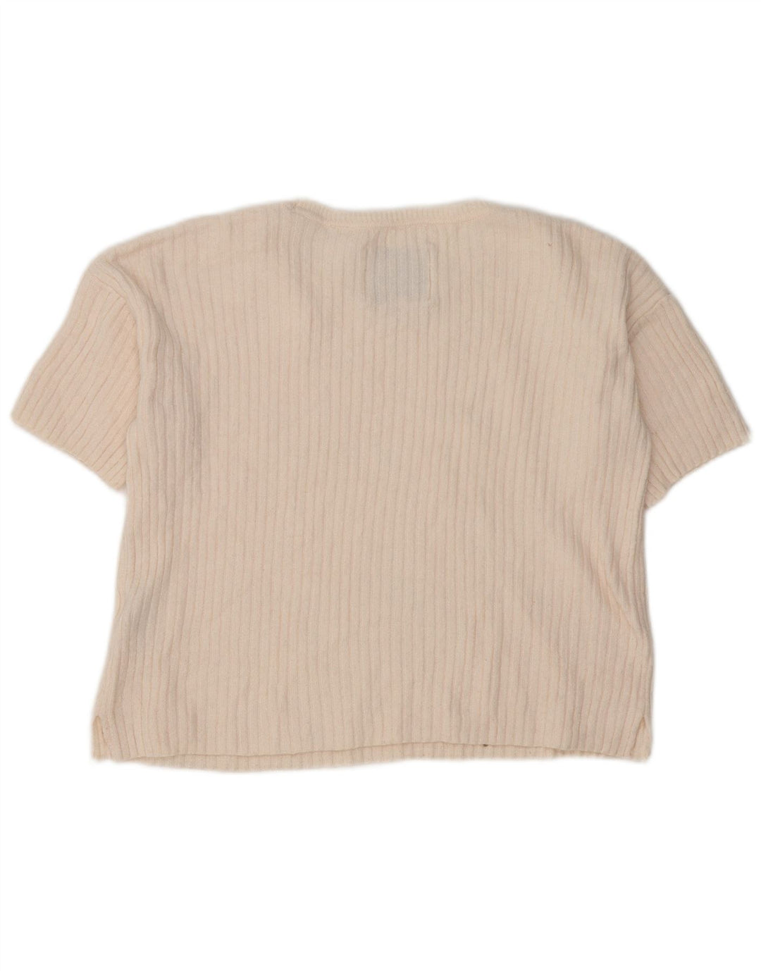 Jack Wills Blusa para mujer Top UK 10 Small Off White Poliéster