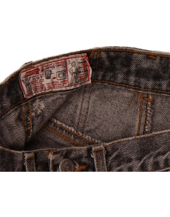 RIFLE Womens High Rise Tapered Jeans W24 L29 Grey Vintage Rifle and Second-Hand Rifle from Messina Hembry 