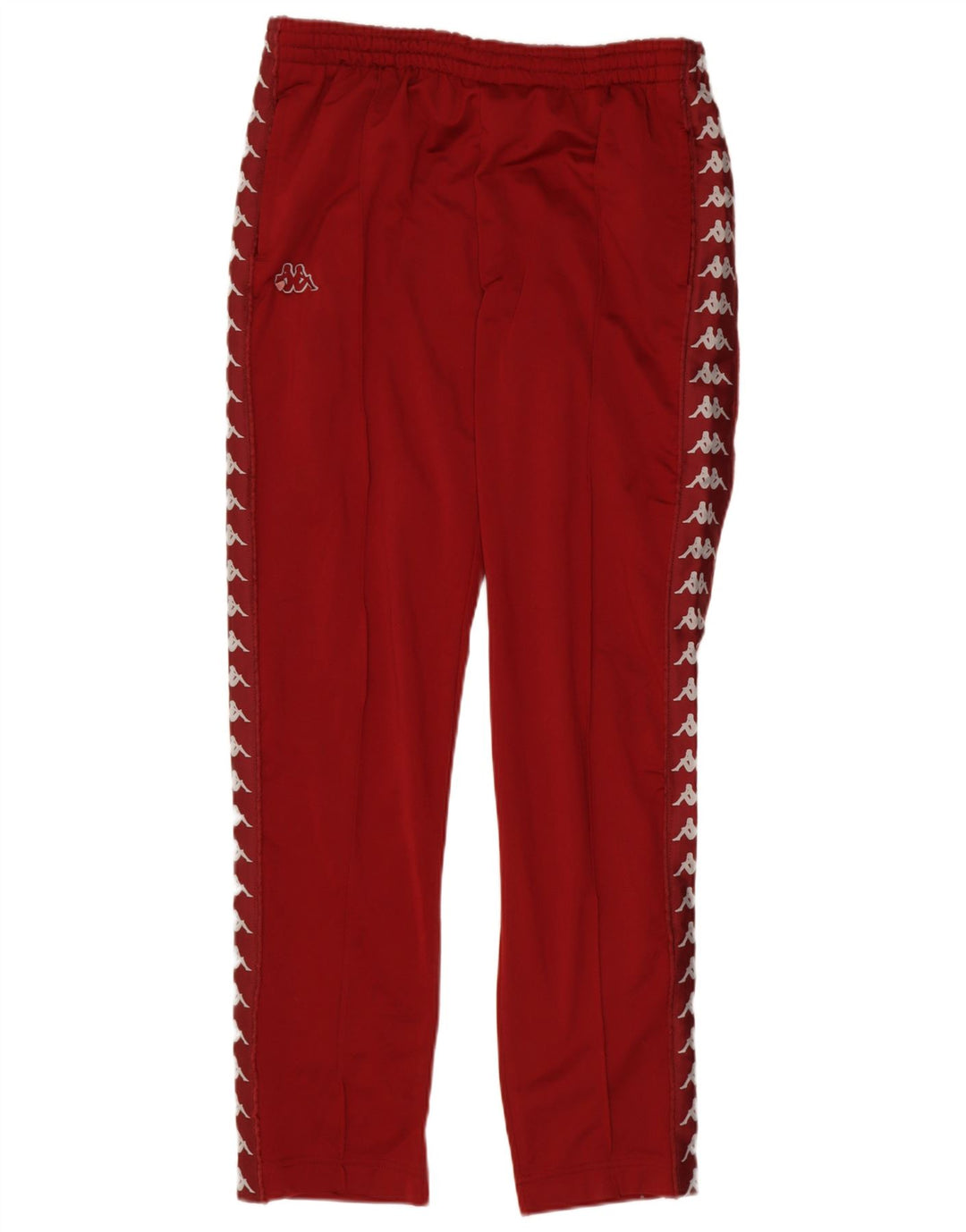 Kappa Hombre Pantalones De Chándal Gráficos Grande Rojo Colorblock Poliéster