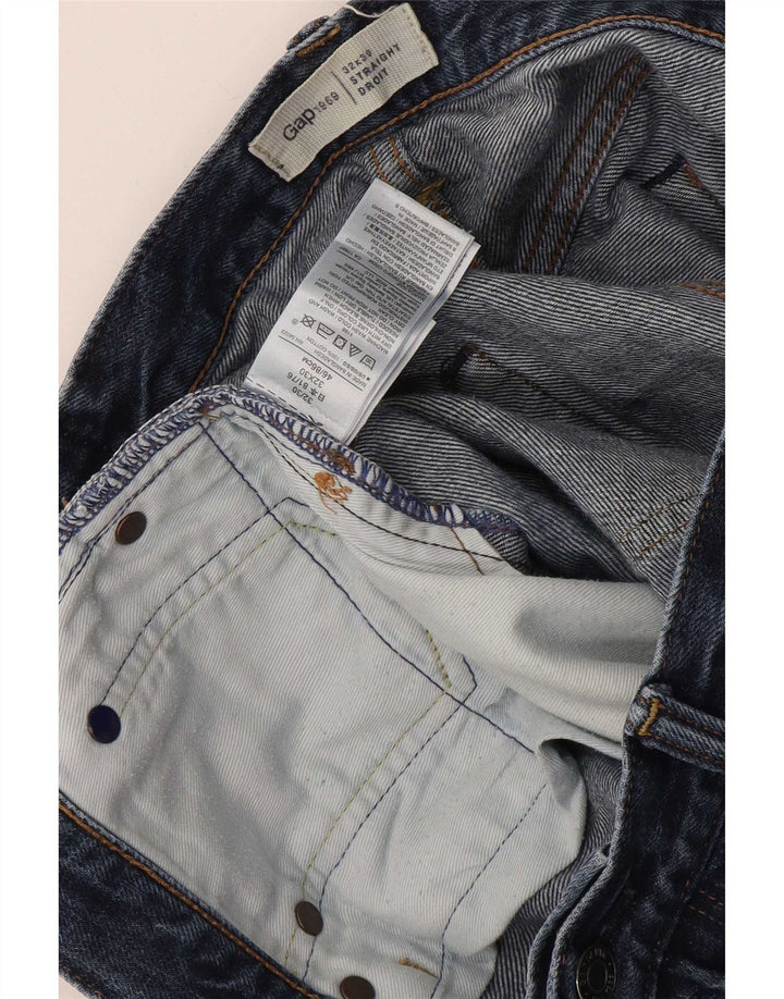 Vaqueros rectos Gap para hombre W32 L30 Algodón azul