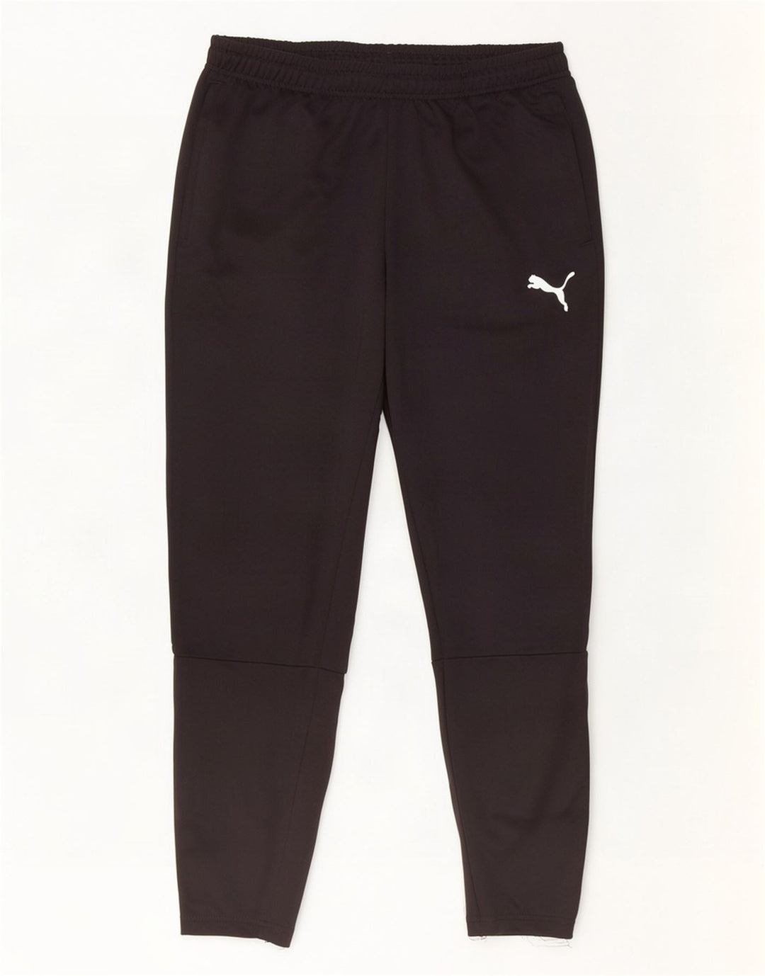 Puma Pantalones De Chándal Para Hombre Grande Negro Colorblock Poliéster
