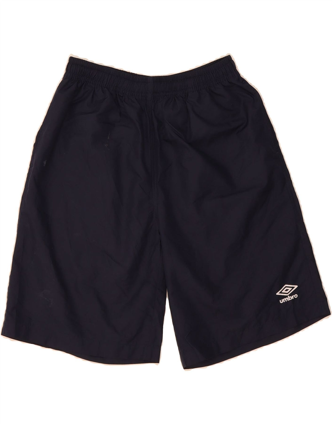 UMBRO Mens Sport Shorts Large  Navy Blue Polyester Vintage Umbro and Second-Hand Umbro from Messina Hembry 