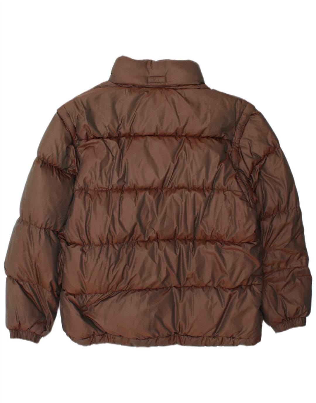 Sergio Tacchini Chaqueta acolchada con capucha para hombre ES 38 Marrón medio Poliamida