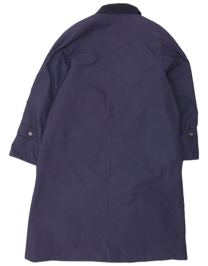 Dannimac Abrigo para mujer UK 18 XL Azul marino Poliéster Clásico