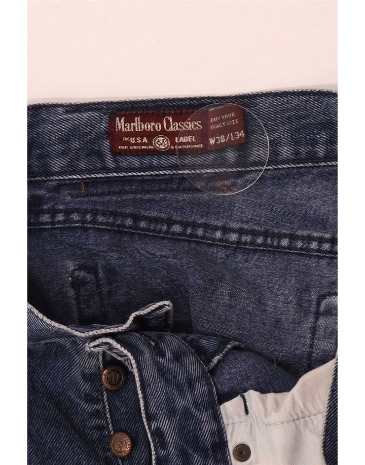 Marlboro Classics Jeans Sueltos Para Hombre W38 L28 Algodón Azul