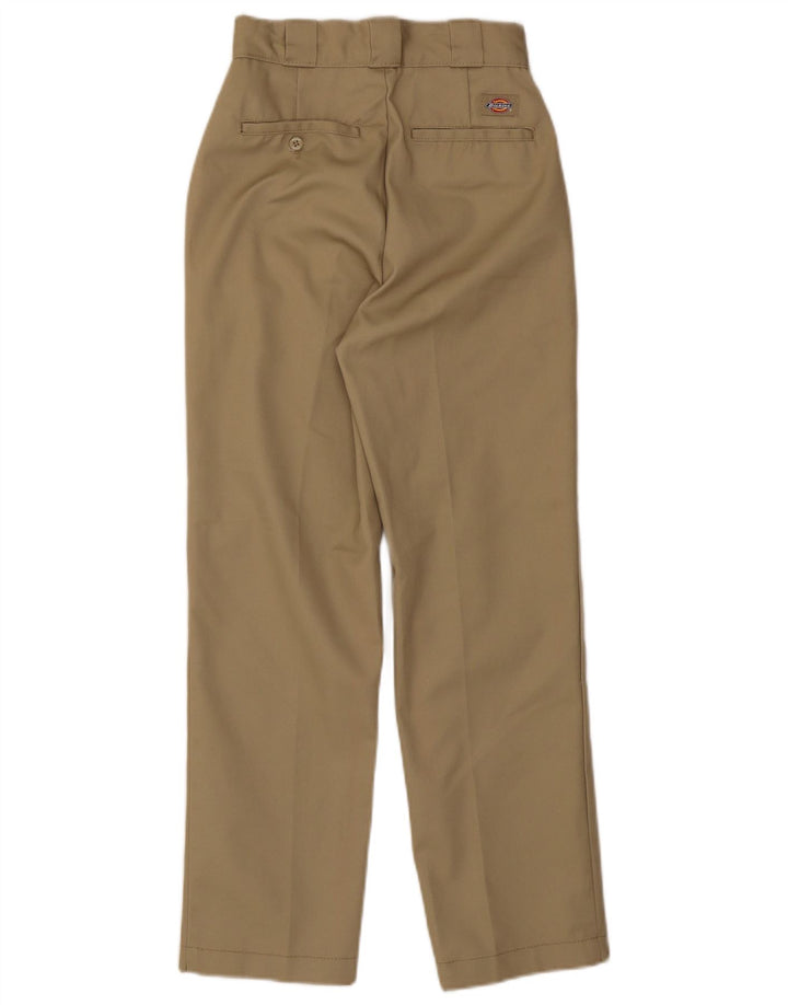 Pantalón chino recto Dickies Mujer W24 L26 Poliéster beige