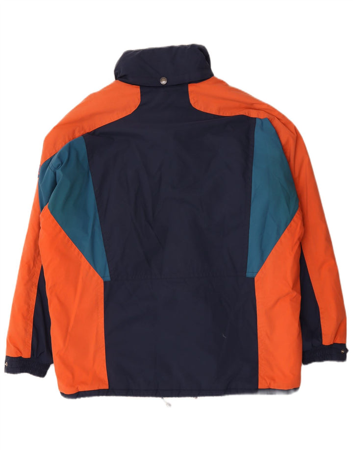 Astrolabio Chaqueta de esquí para hombre UK 44 2XL Azul marino Colorblock Poliamida