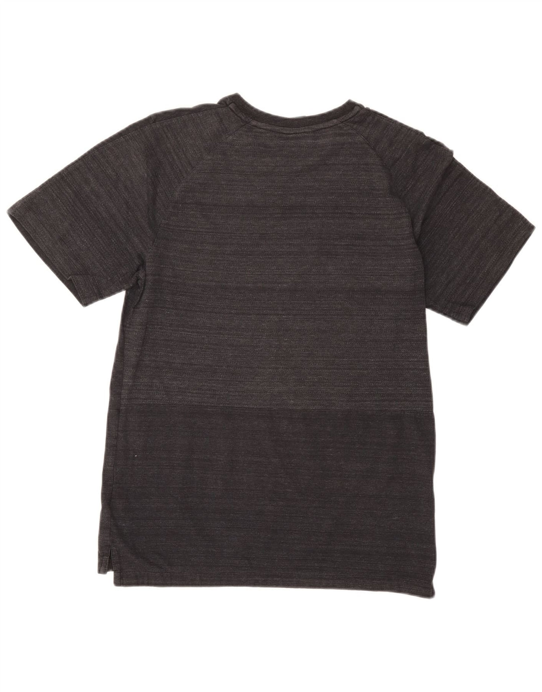 Camiseta Nike Hombre Top Small Gris Rayas Algodón