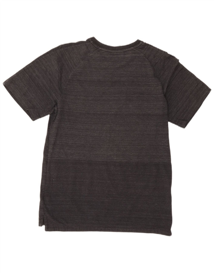 Camiseta Nike Hombre Top Small Gris Rayas Algodón