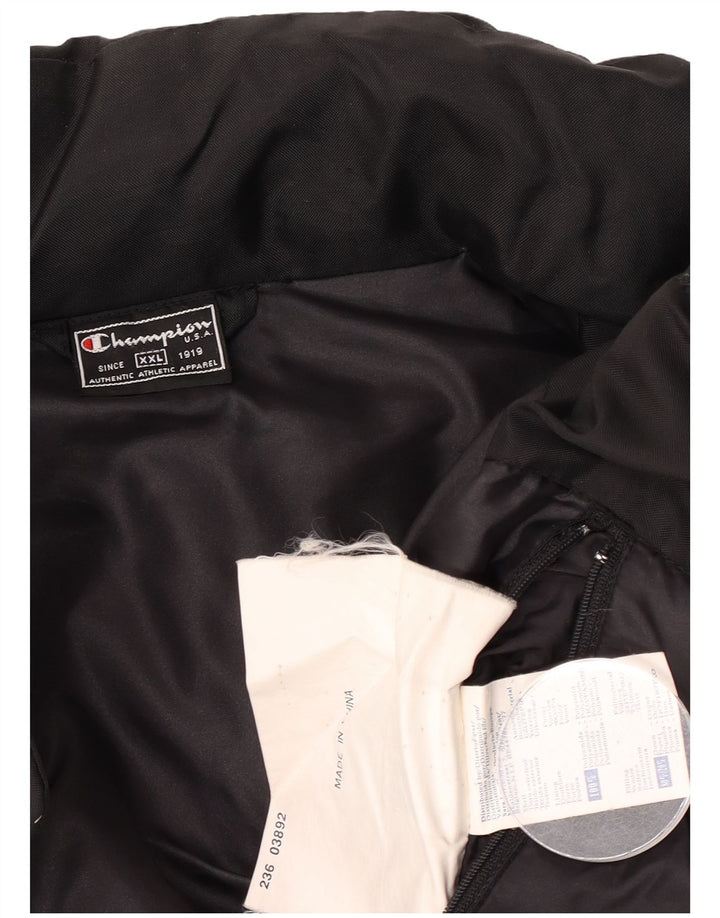 Champion Chaqueta acolchada para hombre UK 44 2XL Poliamida negra