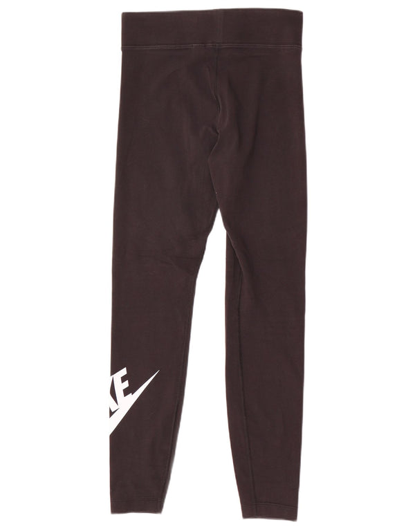 Nike Leggings gráficos para mujer UK 8 Small Poliéster negro