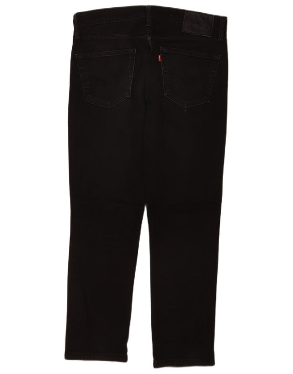Levi's Hombre 511 Slim Jeans W33 L27 Algodón Negro