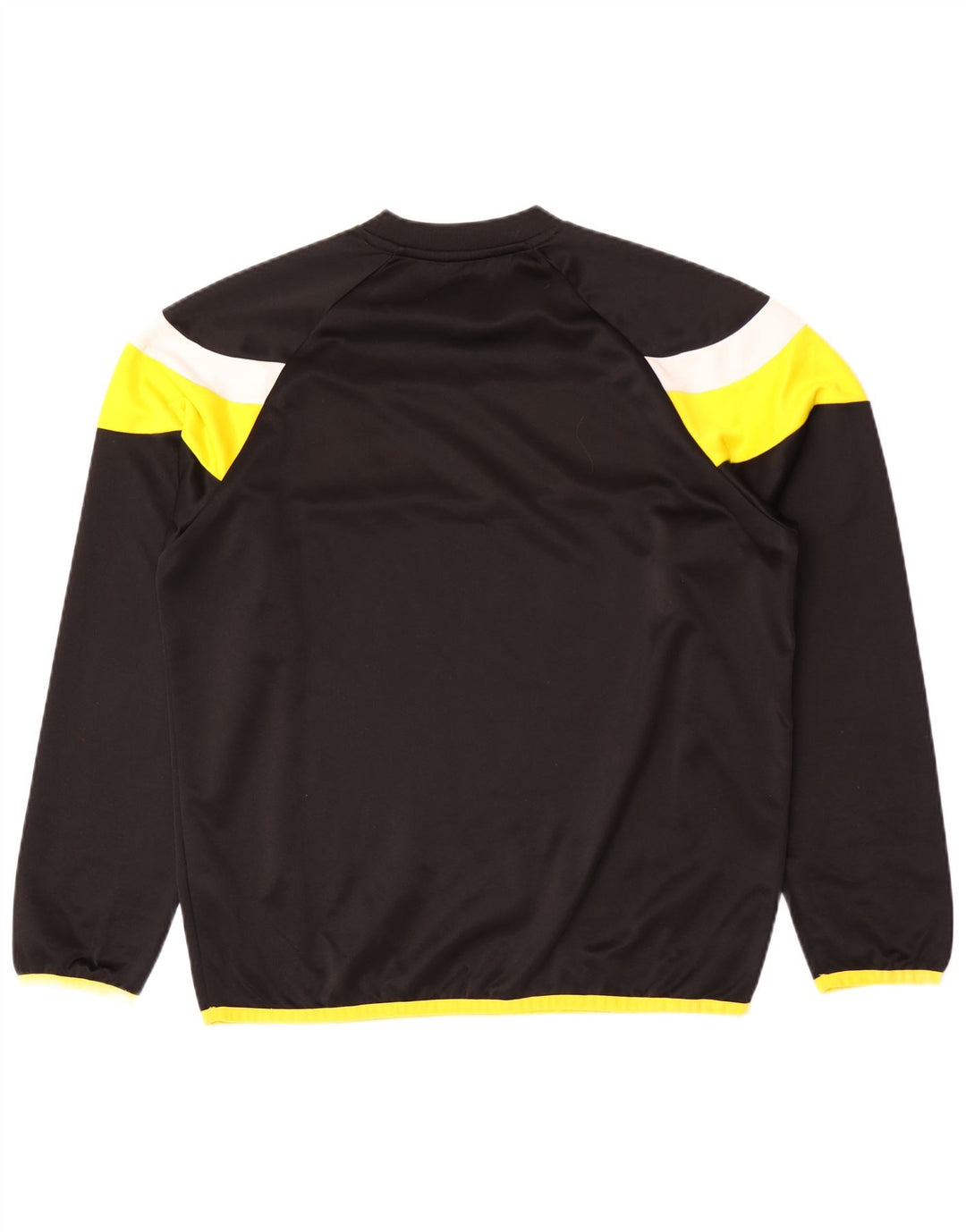 Puma Camiseta de manga larga para hombre, talla grande, color negro, poliéster