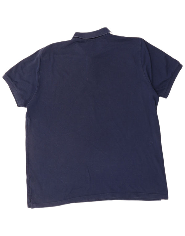 Adidas Polo Hombre 2XL Azul Marino Algodón