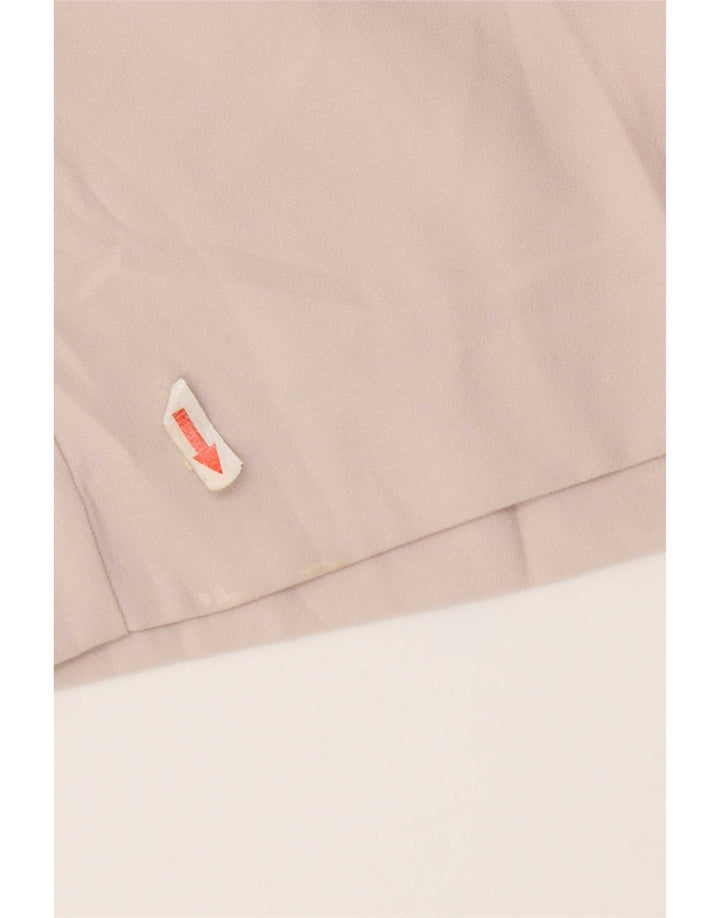 Marks & Spencer Pantalones cortos chinos para mujer UK 12 Medium W30 Beige Poliéster