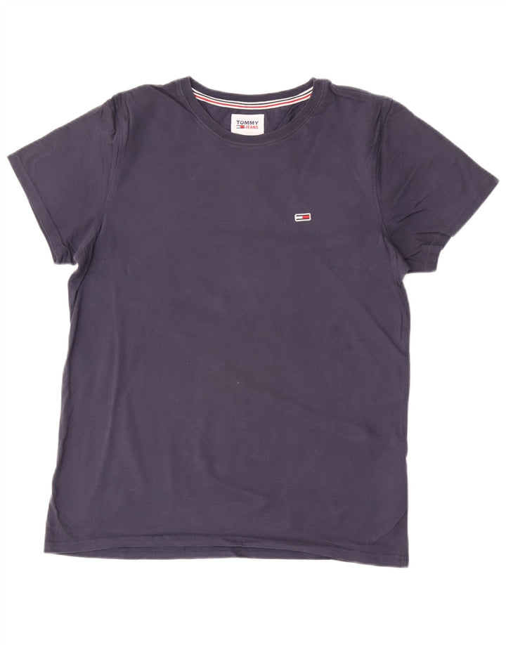 Camiseta Tommy Hilfiger Hombre Top Medium Azul Marino Algodón