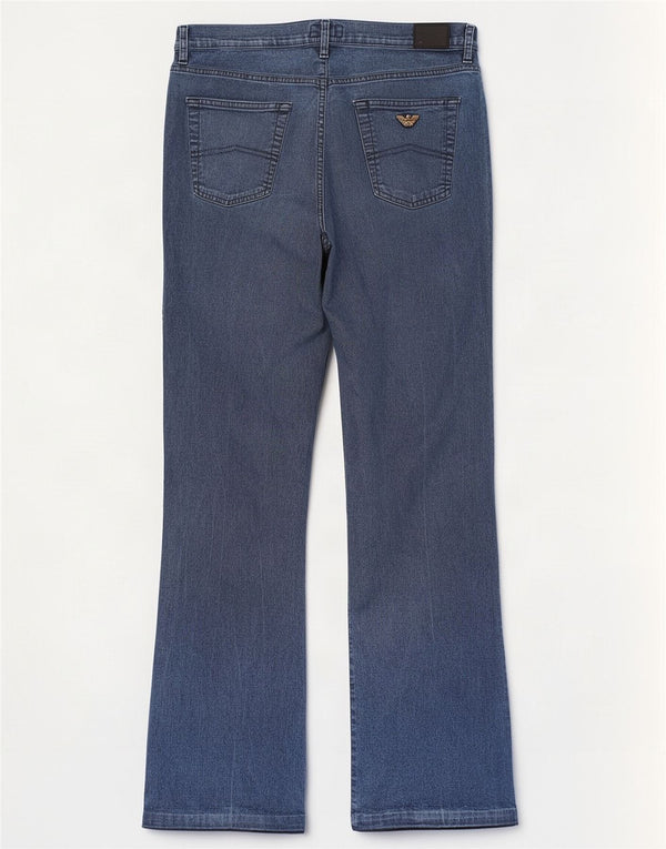 Jeans Armani Mujer Comfort Fit Bootcut W34 L31 Algodón Azul