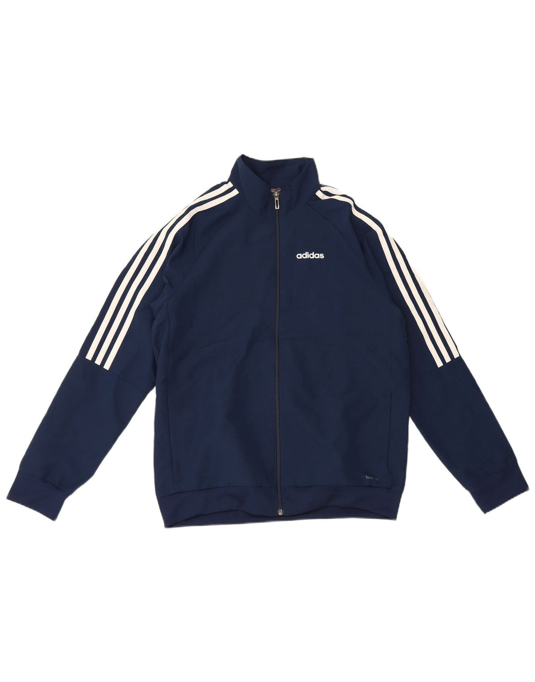 Adidas Chicos Climalite Chándal Top Chaqueta 13-14 Años Azul Marino Poliéster