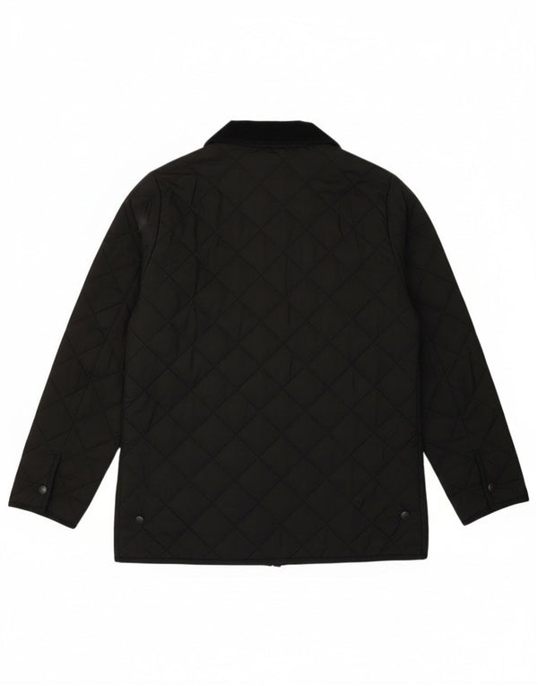 Barbour Chaqueta acolchada para niño 12-13 años XL Poliéster negro