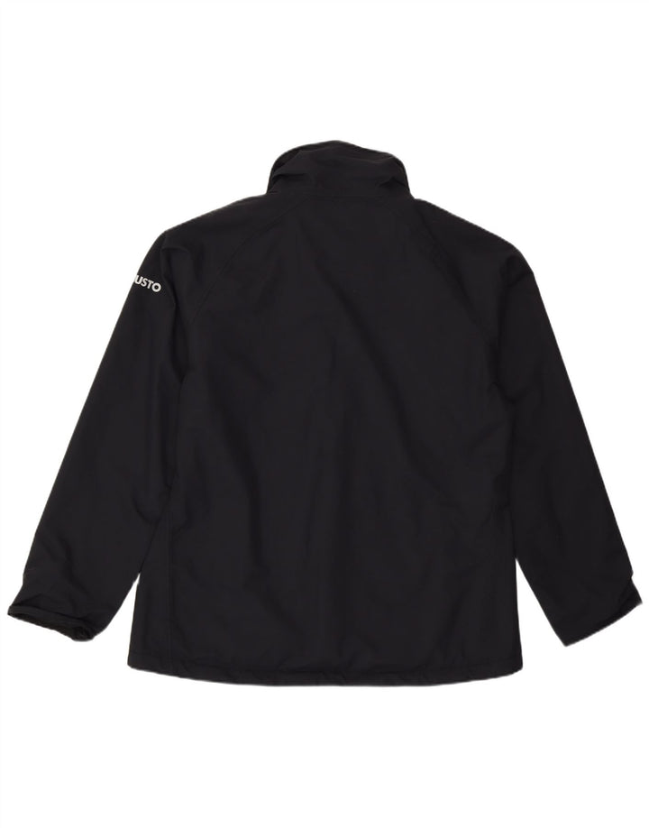 Musto Chaqueta impermeable para mujer UK 46 grande Poliamida negra