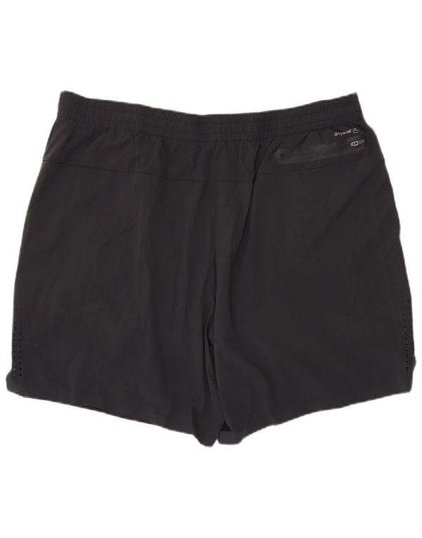Russell Athletic Pantalones cortos deportivos Dri-Power para hombre 2XL Poliéster gris