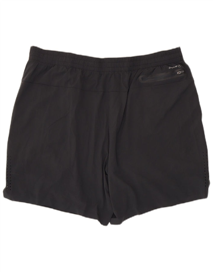 Russell Athletic Pantalones cortos deportivos Dri-Power para hombre 2XL Poliéster gris