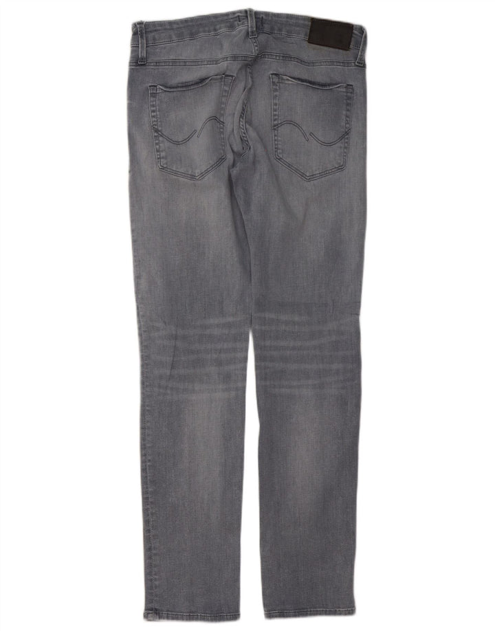 Jack & Jones Vaqueros Slim para Hombre W32 L30 Algodón Gris