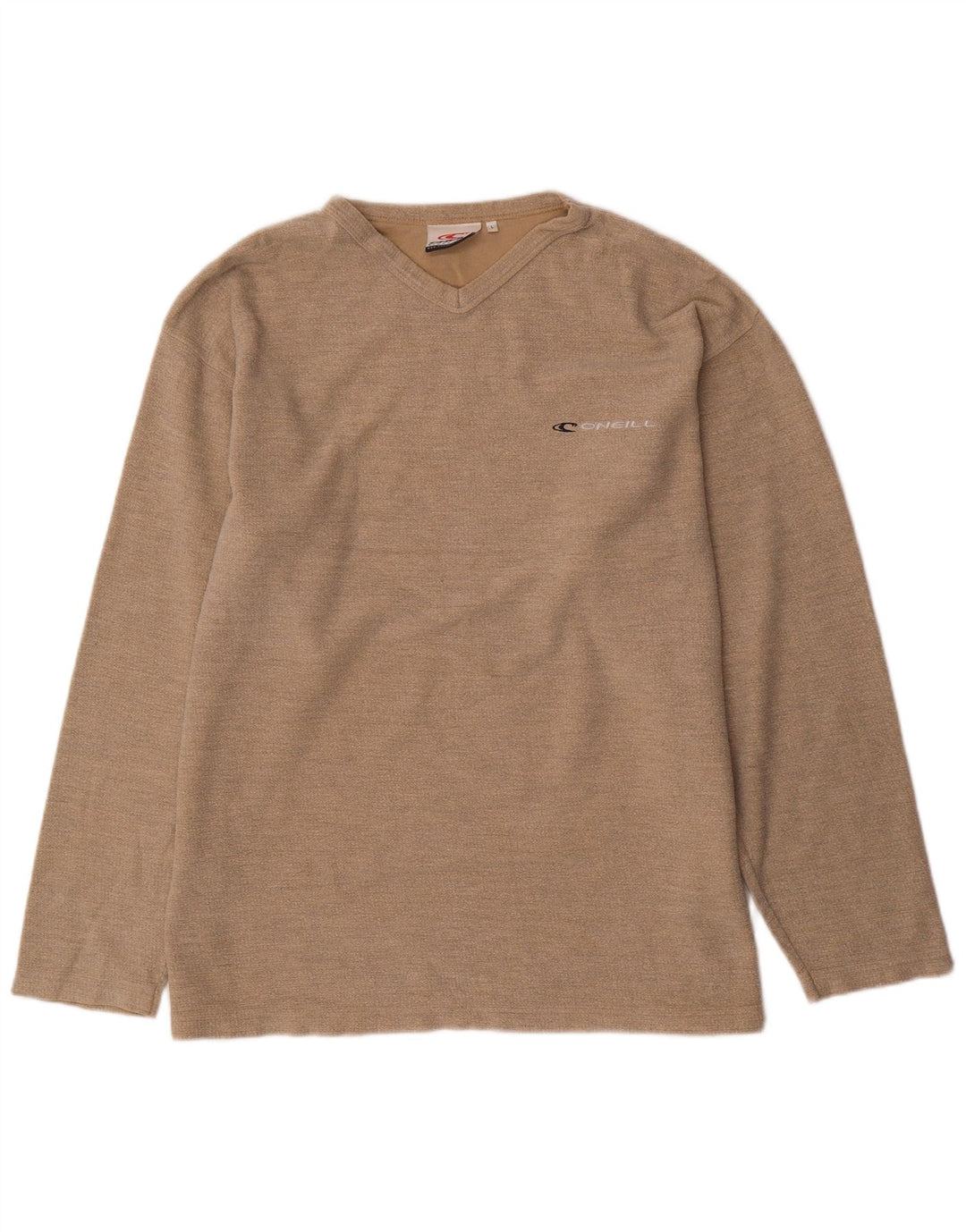 O'Neill Hombre Top Manga Larga Grande Algodón Beige