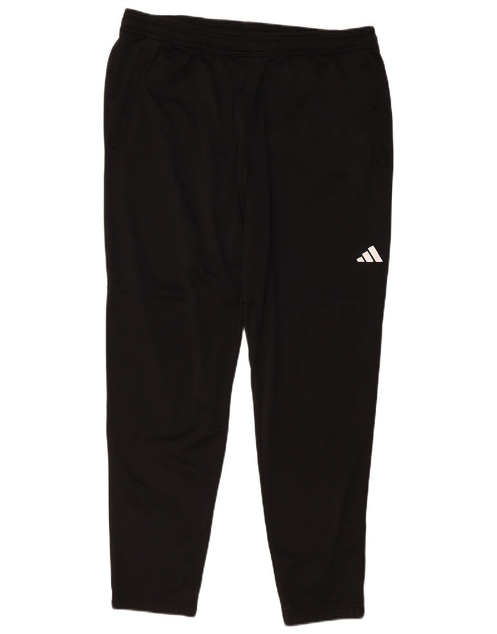 ADIDAS Hombre Aeroready Chándal Pantalones Grande Poliéster Negro