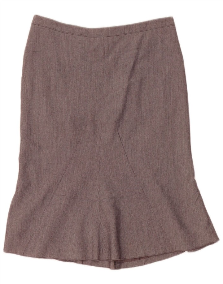 BCBGMAXAZRIA Falda trompeta para mujer US 0 XS W28 Poliéster gris