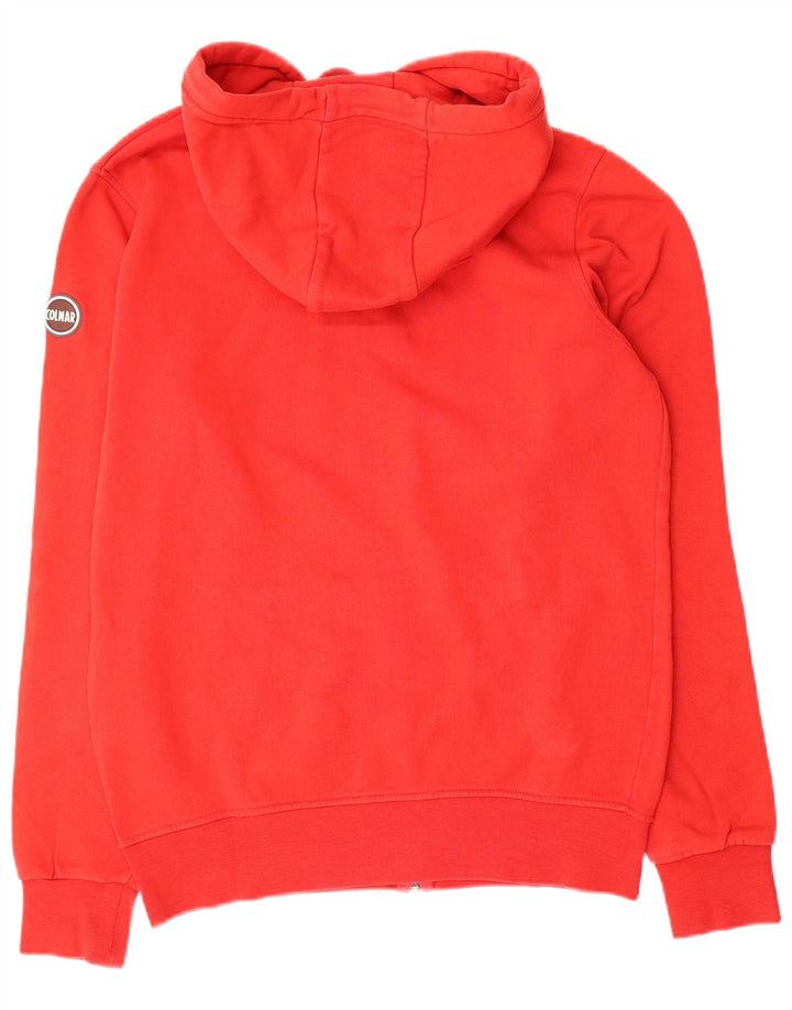 Colmar - Sudadera con capucha y cremallera para hombre, tamaño grande, algodón rojo