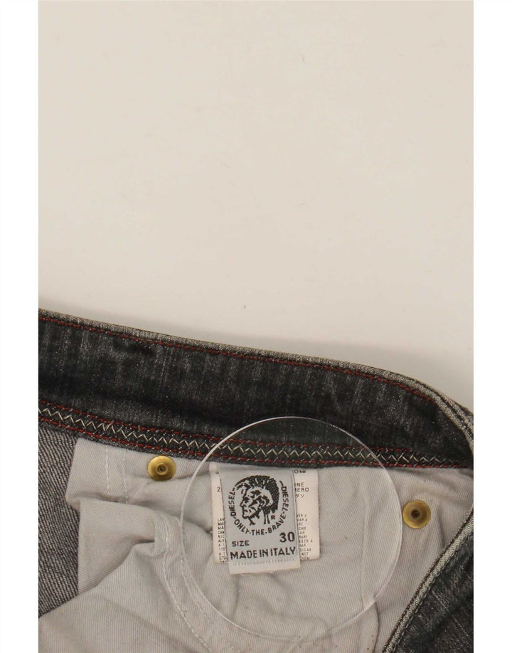 Vaqueros Bootcut Mujer Diesel W30 L30 Algodón Gris