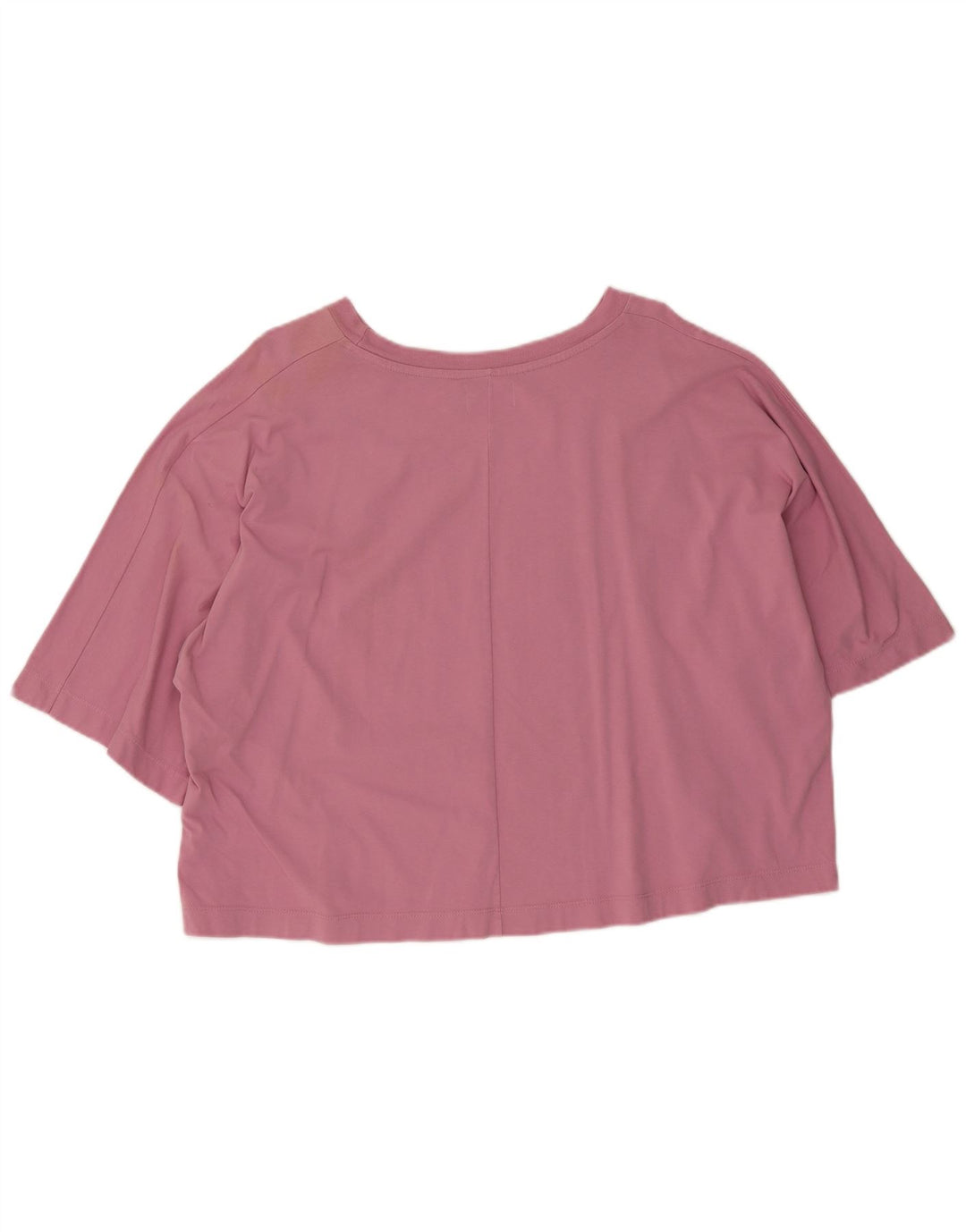 Converse Camiseta extragrande para mujer Top UK 10 Small Pink Cotton