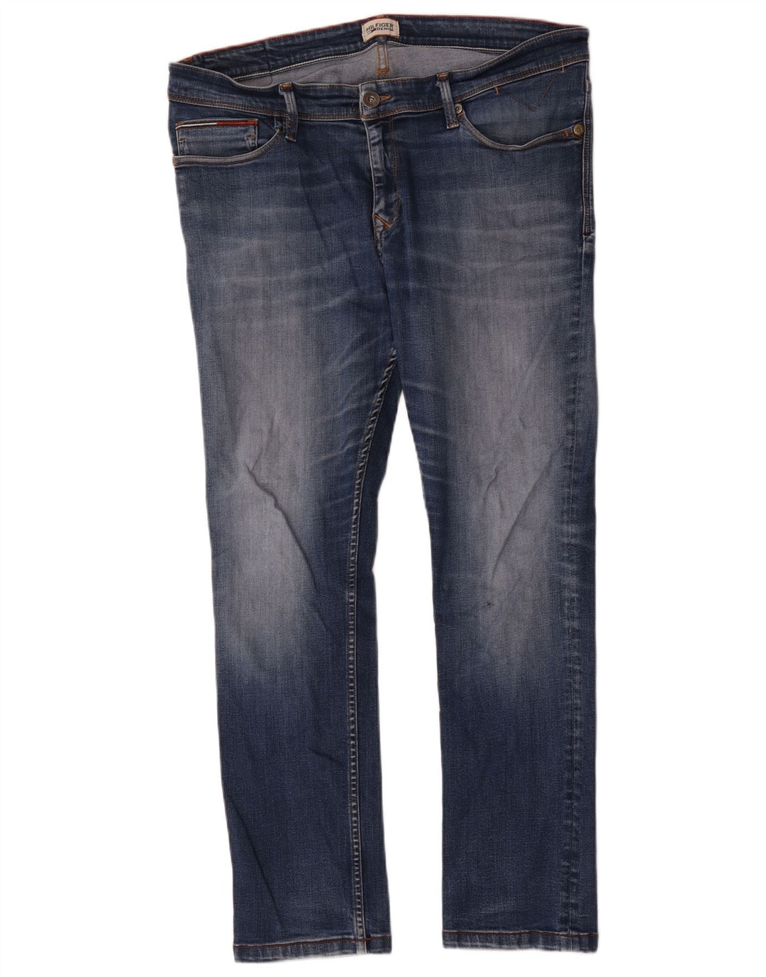 Tommy Hilfiger Vaqueros ajustados para hombre W38 L30 Algodón azul