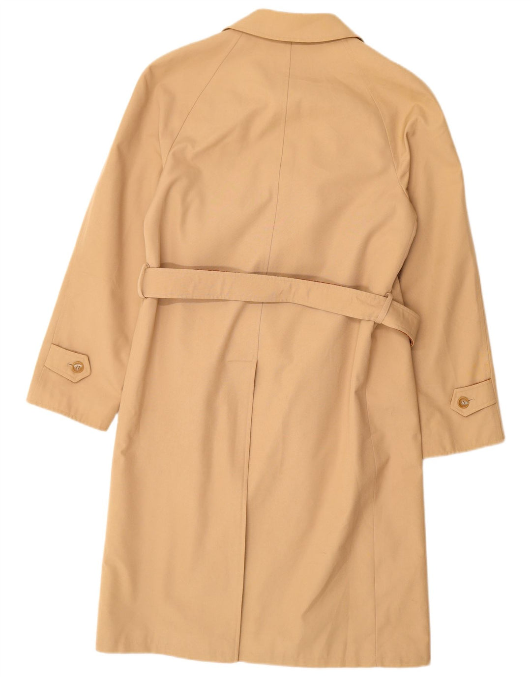 Vintage mujer abrigo Reino Unido 12 Medio Beige