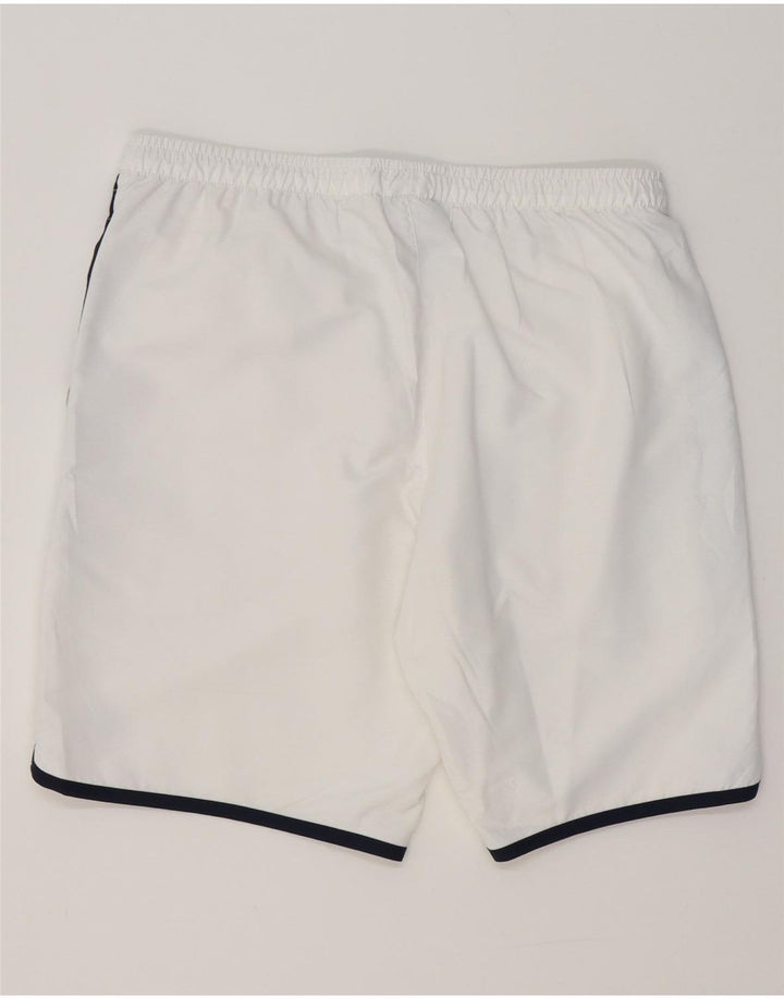 LOTTO Pantalón Corto Deportivo Hombre Small Blanco Poliéster