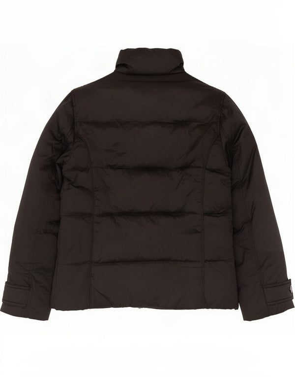 Geox Mujer Respira Chaqueta Acolchada UK 6 XS Poliéster Negro