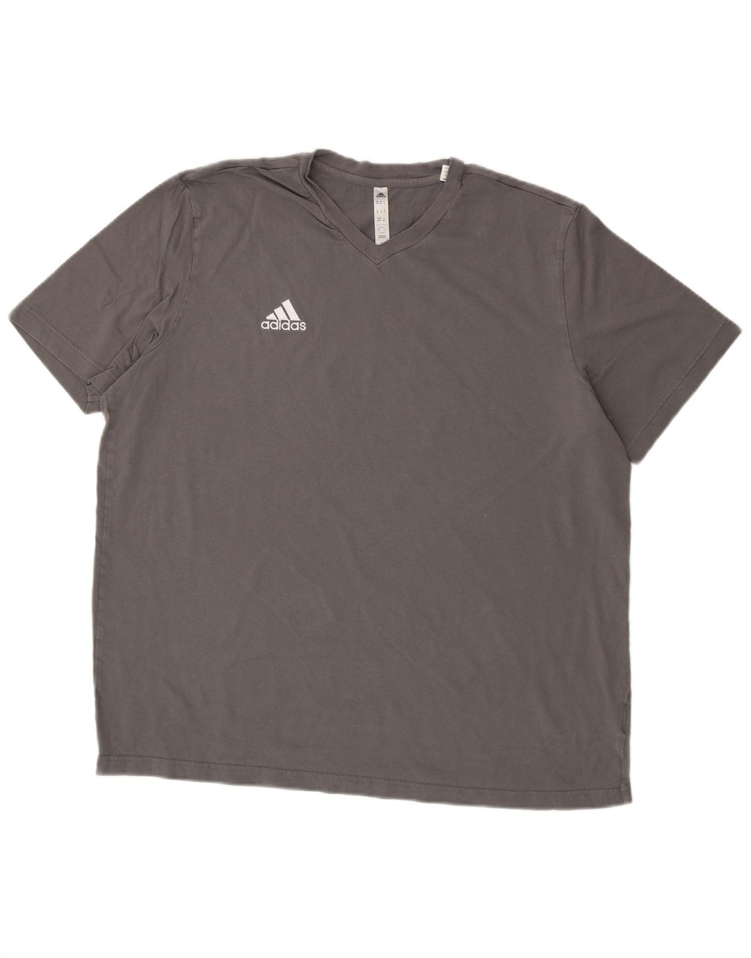 Adidas Camiseta Hombre Top XL Gris Algodón